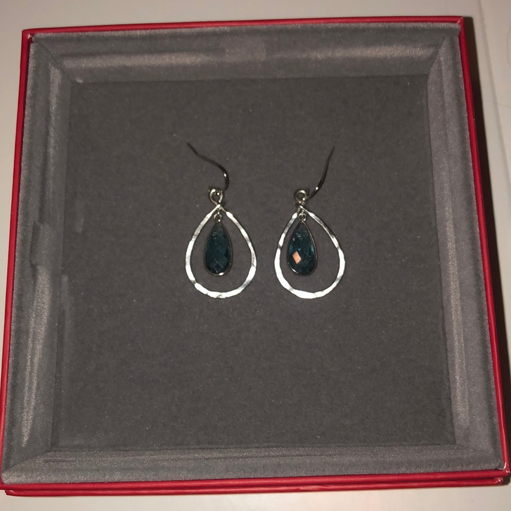 Loft silver statement earrings